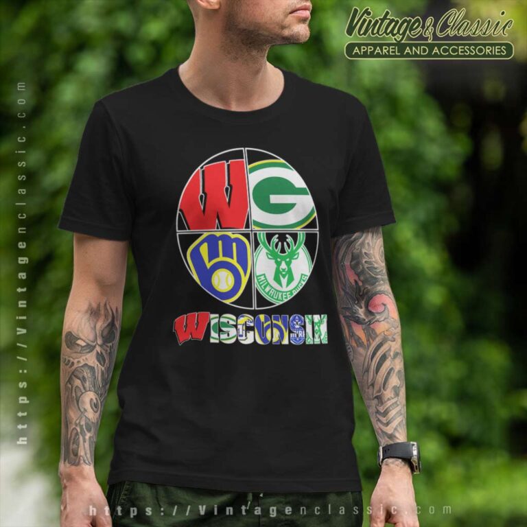 The Wisconsin Sport Team T Shirt The Wisconsin Sport Team T Shirt