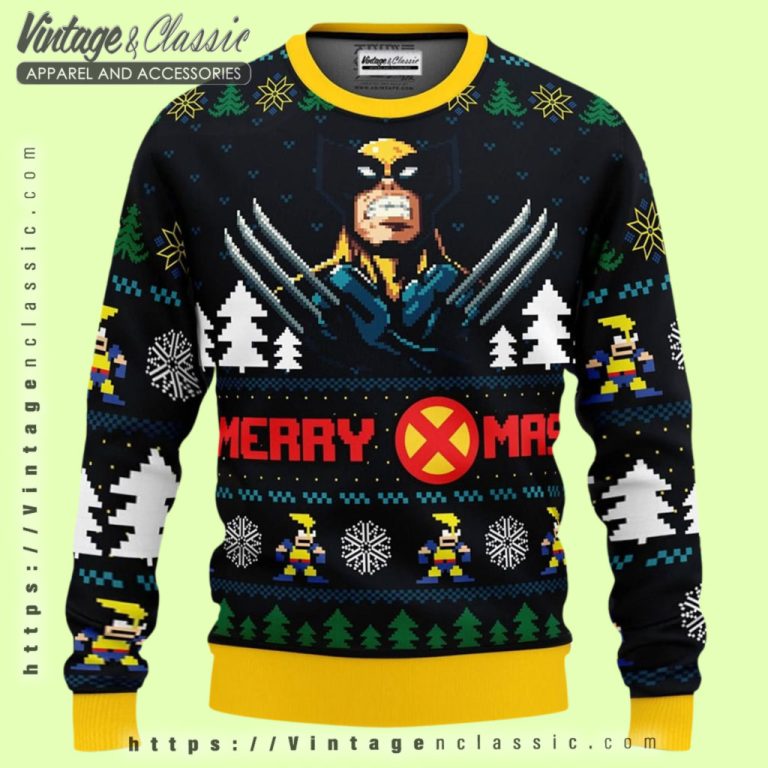 The Wolverine Marvel Ugly Christmas Sweater Ugly Christmas Sweater The Wolverine Marvel Ugly Christmas Sweater Ugly Christmas Sweater