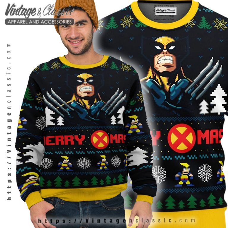 The Wolverine Marvel Ugly Christmas Sweater Ugly Sweater The Wolverine Marvel Ugly Christmas Sweater Ugly Sweater