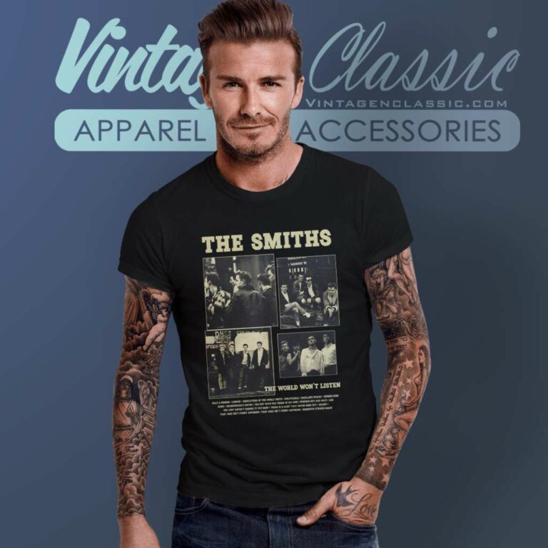 The World Wont Listen Album The Smiths T Shirt The World Wont Listen Album The Smiths T Shirt