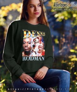 The Worm Dennis Rodman Chicago Bulls Sweatshirt