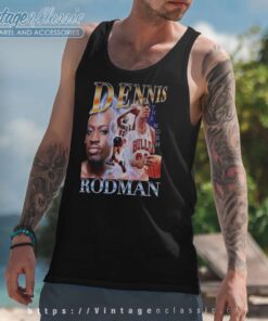 The Worm Dennis Rodman Chicago Bulls Tank Top Racerback