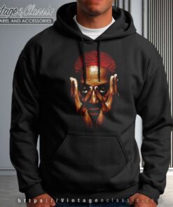 The Worm Dennis Rodman Red Hair Hoodie