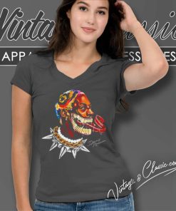The Worm Dennis Rodman Venom Graffiti Shirt 4 The Worm Dennis Rodman Venom Graffiti V Neck TShirt