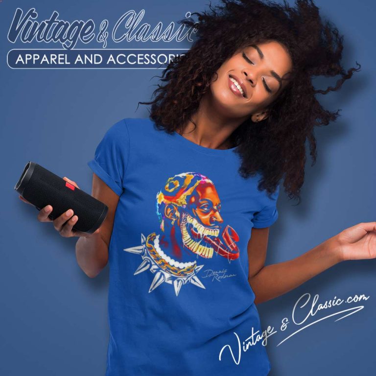 The Worm Dennis Rodman Venom Graffiti Women TShirt The Worm Dennis Rodman Venom Graffiti Women TShirt