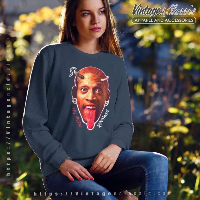 The Worm Rodman Shirt Chicago Bulls Gift For Fan Sweatshirt The Worm Rodman Shirt Chicago Bulls Gift For Fan Sweatshirt