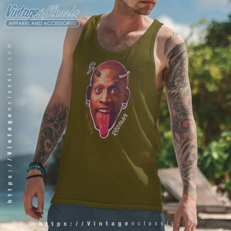 The Worm Rodman Shirt Chicago Bulls Gift For Fan Tank Top Racerback The Worm Rodman Shirt Chicago Bulls Gift For Fan Tank Top Racerback