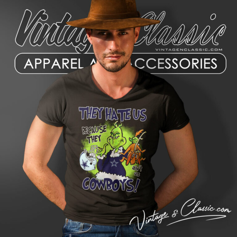 They Hate Us Because They Aint Us Cowboys V Neck TShirt They Hate Us Because They Aint Us Cowboys V Neck TShirt