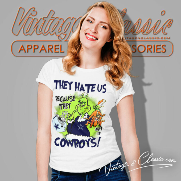 They Hate Us Because They Aint Us Cowboys Women T Shirt They Hate Us Because They Aint Us Cowboys Women T Shirt