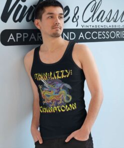 Thin Lizzy Shirt Album Chinatown Tank Top Racerback