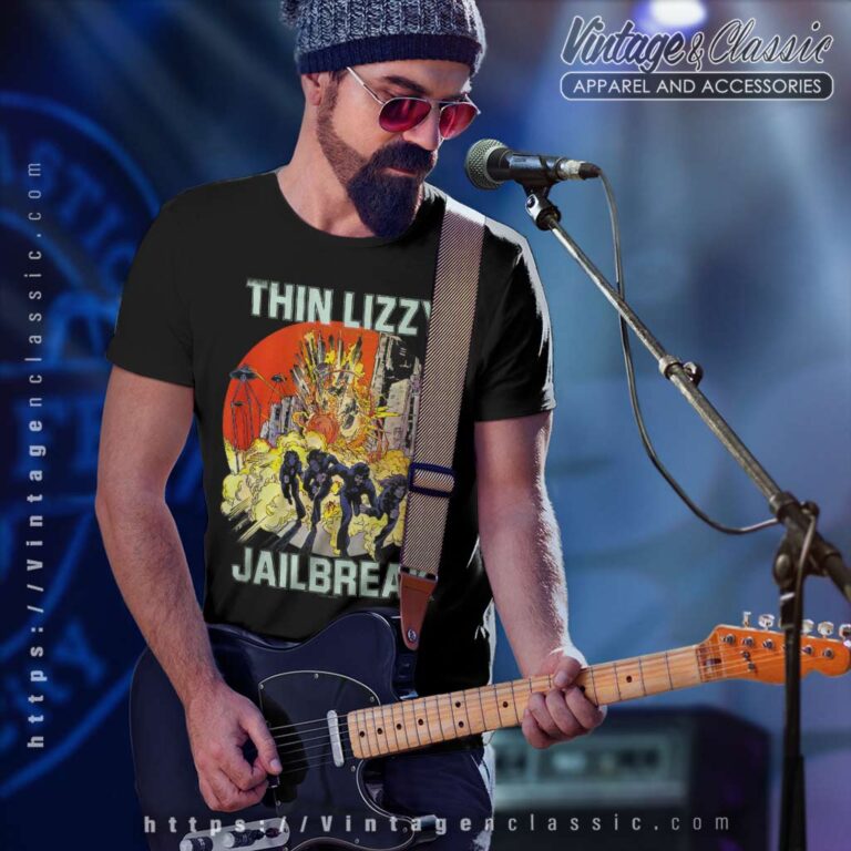 Thin Lizzy Shirt Album Jailbreak T Shirt Thin Lizzy Shirt Album Jailbreak T Shirt