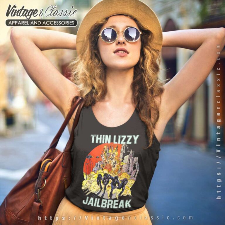 Thin Lizzy Shirt Album Jailbreak Tank Top Racerback Thin Lizzy Shirt Album Jailbreak Tank Top Racerback