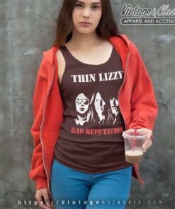 Thin Lizzy Shirt Bad Reputation Tank Top Racerback