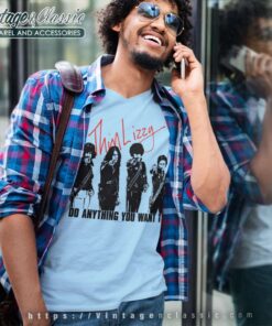 Thin Lizzy Shirt Song Do Anything You Want To V Neck TShirt