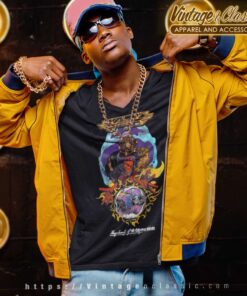 Thin Lizzy Shirt Vagabonds Of The Western World 6 Thin Lizzy Shirt Vagabonds Of The Western World V Neck TShirt