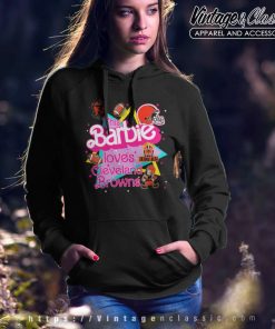 This Barbie Loves Nfl Cleveland Browns Hoodie