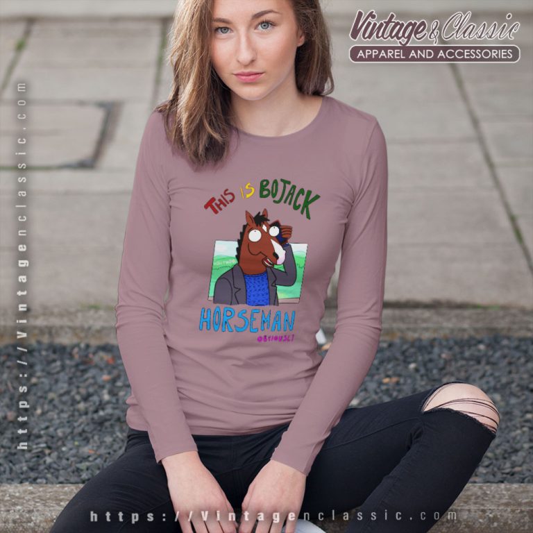This Is Bojack Horseman Obviously Long Sleeve Tee This Is Bojack Horseman Obviously Long Sleeve Tee