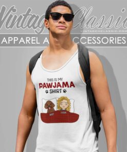 This Is My Pawjama Tank Top Racerback