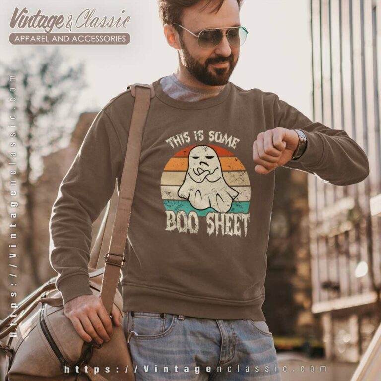 This Is Some Boo Sheet Shirt Ghost Funny Halloween Sweatshirt This Is Some Boo Sheet Shirt Ghost Funny Halloween Sweatshirt