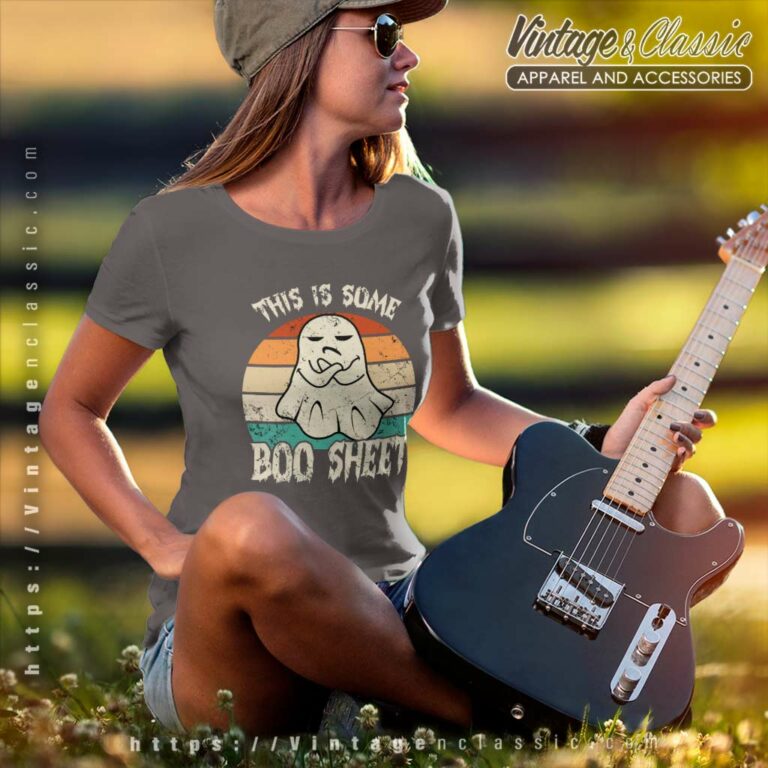 This Is Some Boo Sheet Shirt Ghost Funny Halloween Women TShirt This Is Some Boo Sheet Shirt Ghost Funny Halloween Women TShirt