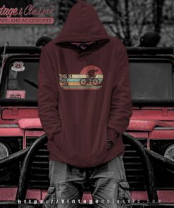 This Is The Way Cyclist Gift Shirt World Bicycle Day Hoodie