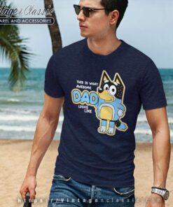 This Is What Awesome Dad Look Like Bandit Heeler Tshirt