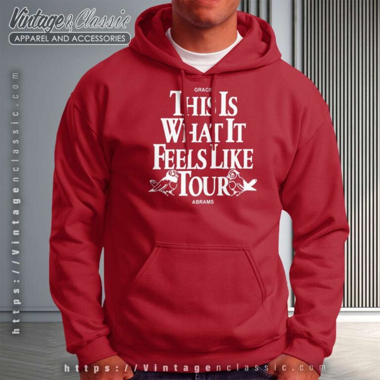 This Is What It Feels Like Gracie Abrams Album Cover Hoodie This Is What It Feels Like Gracie Abrams Album Cover Hoodie
