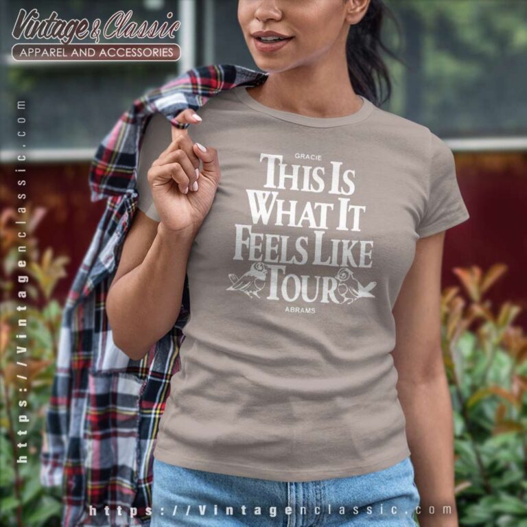 This Is What It Feels Like Gracie Abrams Album Cover Women TShirt This Is What It Feels Like Gracie Abrams Album Cover Women TShirt