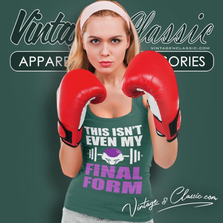 This Isnt Even My Final Form Frieza Dragon Ball Z Tank Top Racerback This Isnt Even My Final Form Frieza Dragon Ball Z Tank Top Racerback