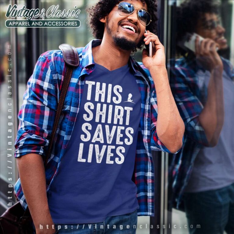 This Shirt Saves Lives St Jude V Neck TShirt This Shirt Saves Lives St Jude V Neck TShirt