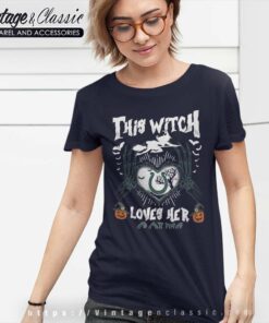 This Witch Loves Her Colts Halloween Women TShirt