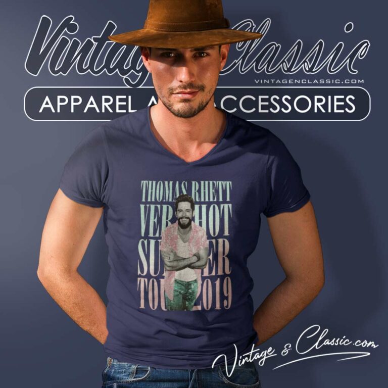 Thomas Rhett Shirt Concert Tour Hot Summer V Neck TShirt Thomas Rhett Shirt Concert Tour Hot Summer V Neck TShirt