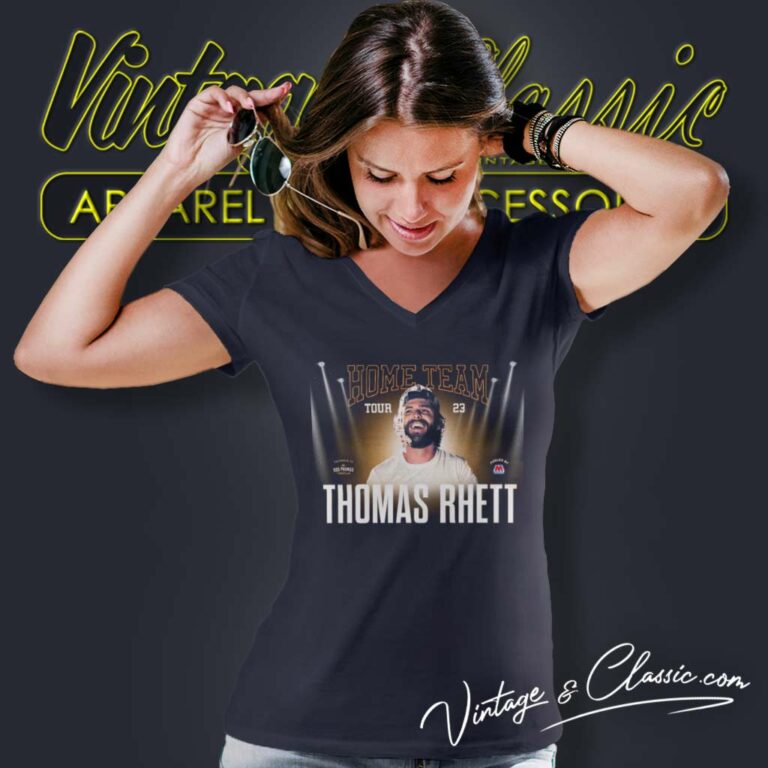 Thomas Rhett X Dos Primos V Neck TShirt Thomas Rhett X Dos Primos V Neck TShirt