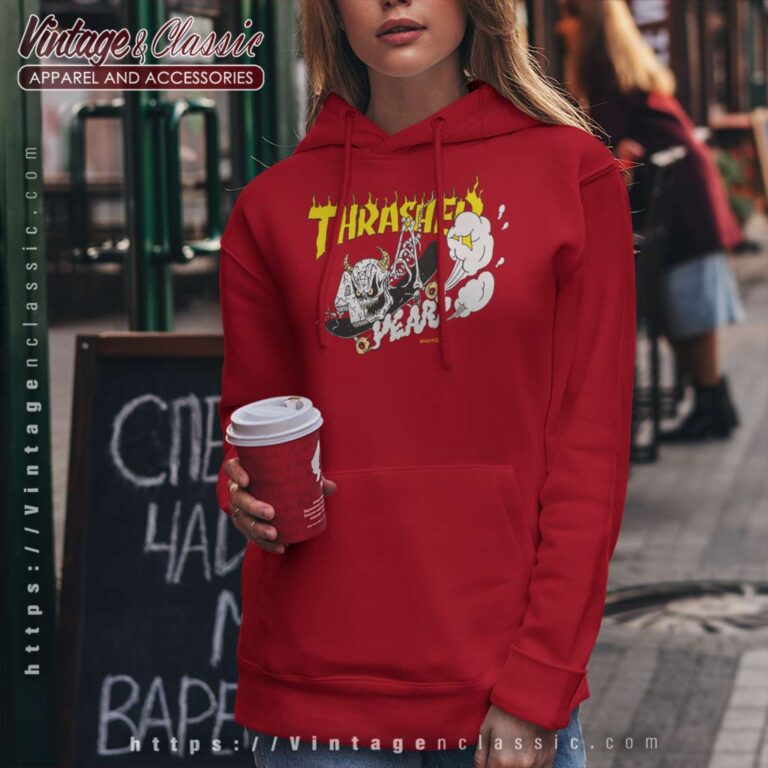 Thrasher 40 Years Neckface Hoodie Thrasher 40 Years Neckface Hoodie