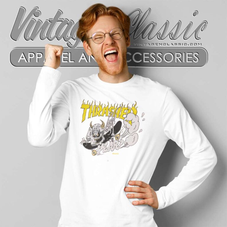 Thrasher 40 Years Neckface Long Sleeve Tee Thrasher 40 Years Neckface Long Sleeve Tee