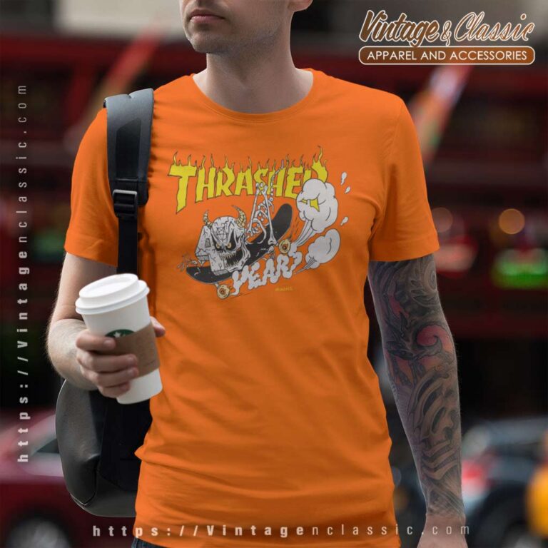 Thrasher 40 Years Neckface T Shirt Thrasher 40 Years Neckface T Shirt