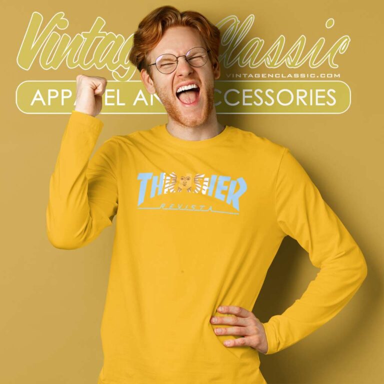 Thrasher Argentina Revista Long Sleeve Tee Thrasher Argentina Revista Long Sleeve Tee