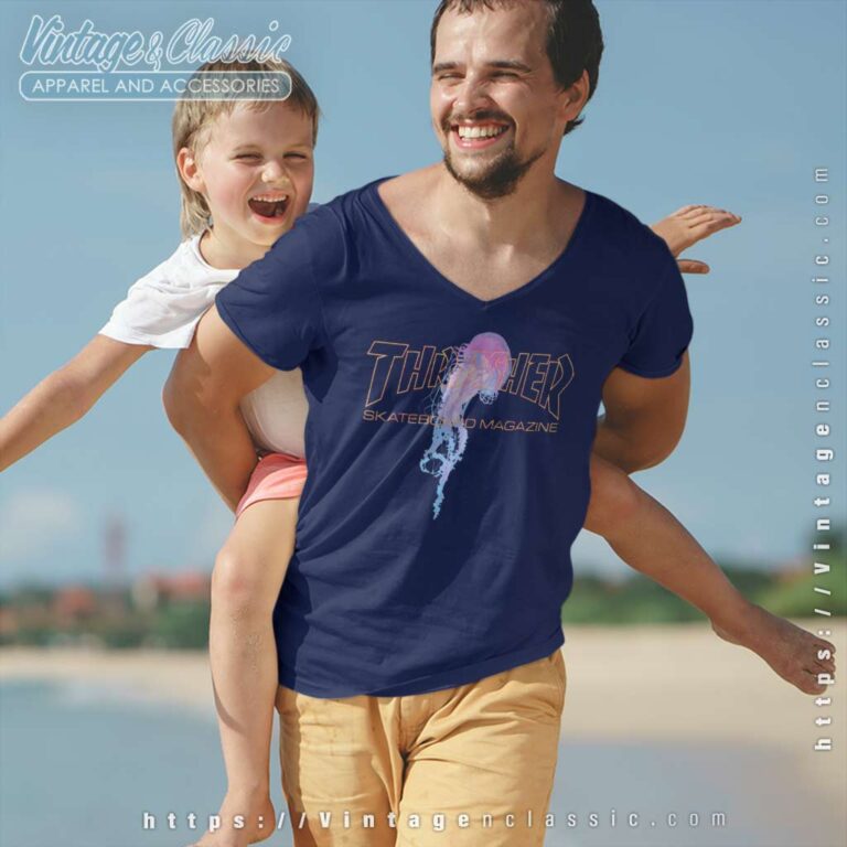 Thrasher Atlantic Drift V Neck TShirt Thrasher Atlantic Drift V Neck TShirt