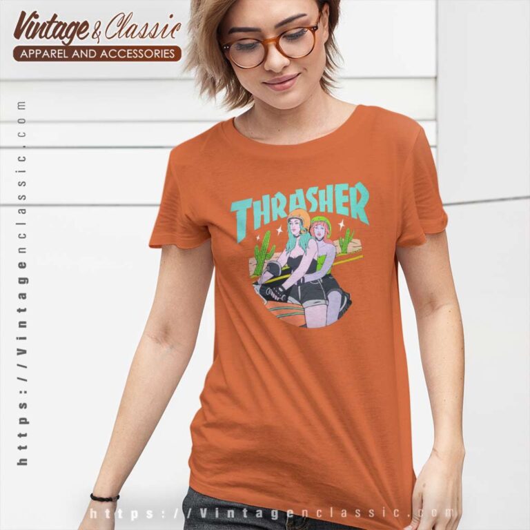 Thrasher Babes Skate Women TShirt Thrasher Babes Skate Women TShirt