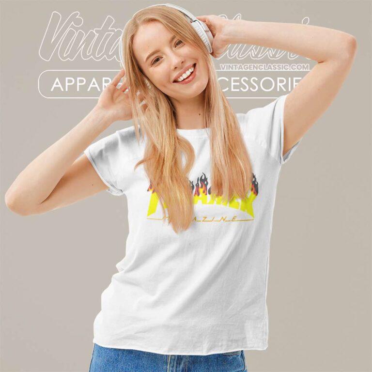 Thrasher Bbq Flame Skate Women TShirt Thrasher Bbq Flame Skate Women TShirt