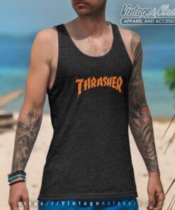 Thrasher Burn It Down Tank Top Racerback