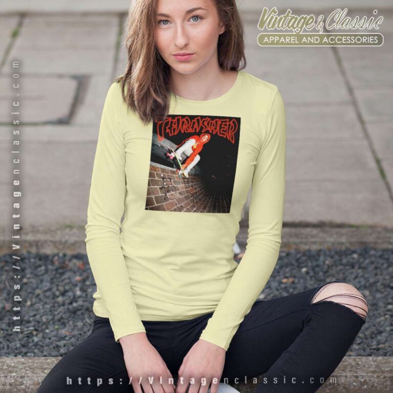 Thrasher China Banks Long Sleeve Tee Thrasher China Banks Long Sleeve Tee
