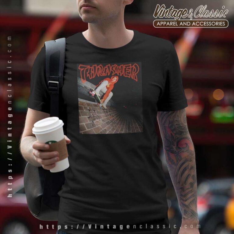 Thrasher China Banks T Shirt Thrasher China Banks T Shirt