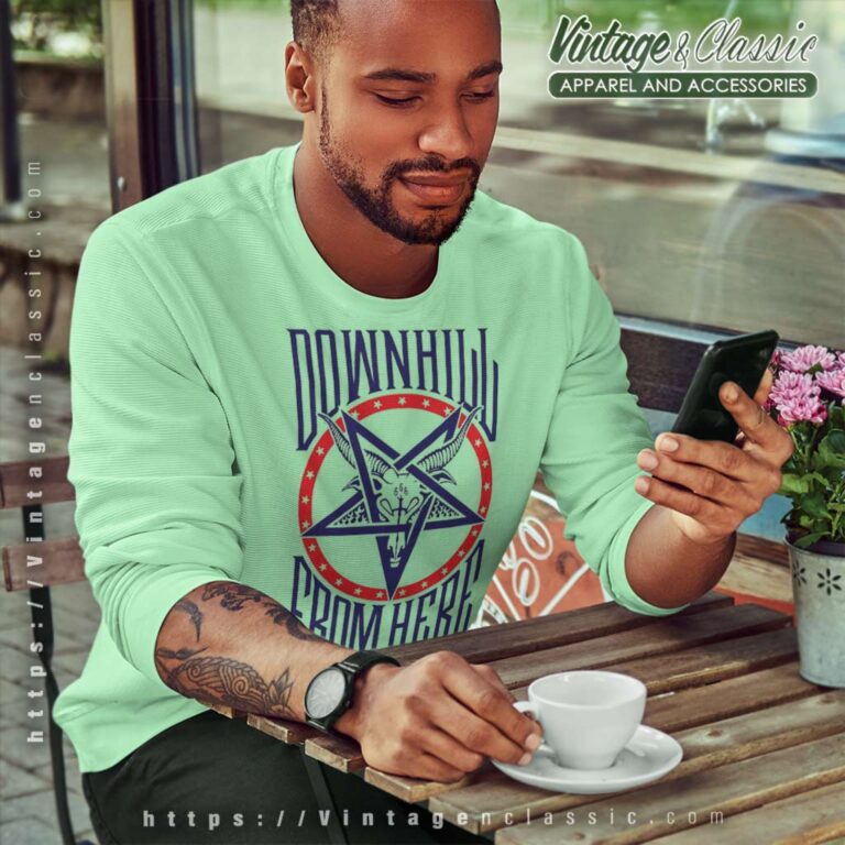 Thrasher Downhill From Here Sweatshirt Thrasher Downhill From Here Sweatshirt