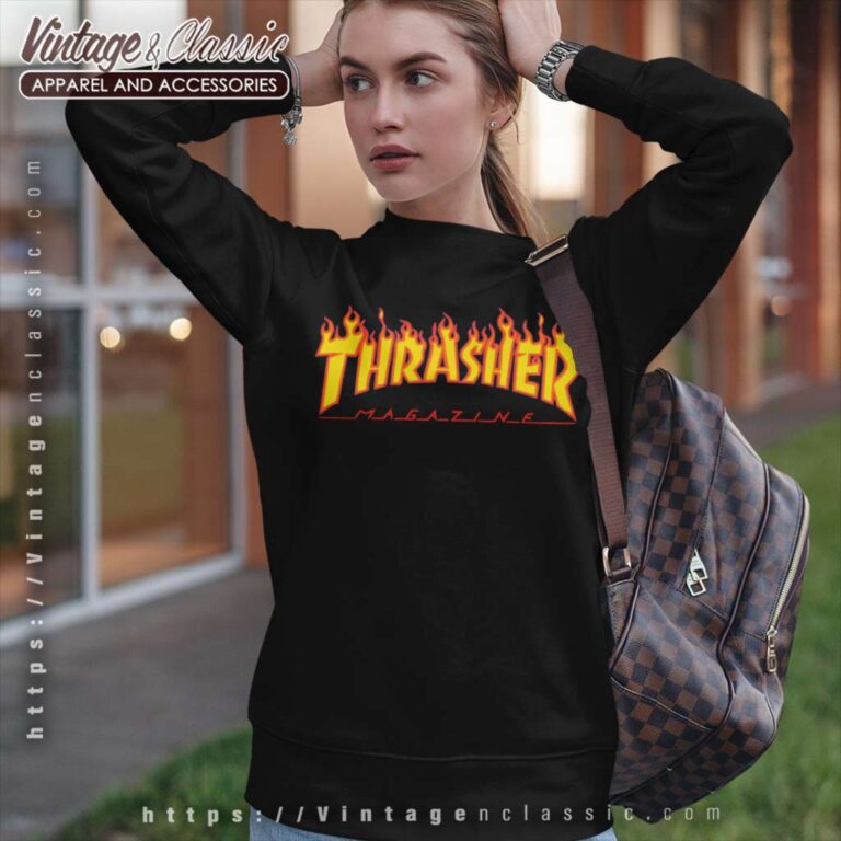 Thrasher Flame Logo Sweatshirt Thrasher Flame Logo Sweatshirt