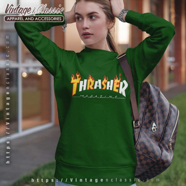 Thrasher Flame Mag Sweatshirt Thrasher Flame Mag Sweatshirt