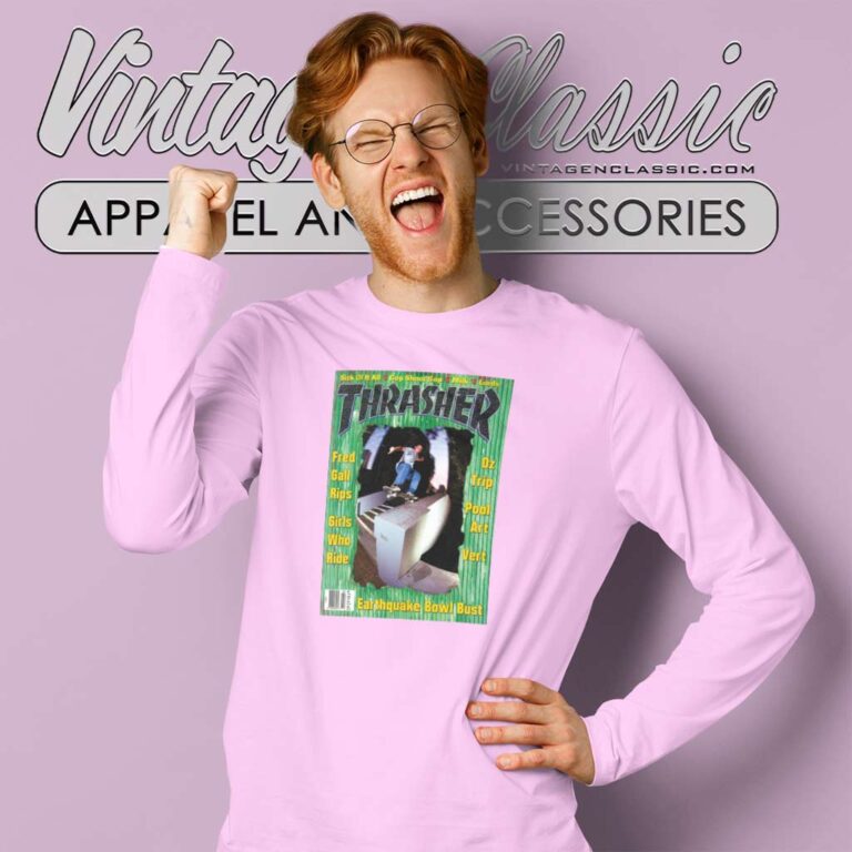 Thrasher Gall 95 Cover Long Sleeve Tee Thrasher Gall 95 Cover Long Sleeve Tee