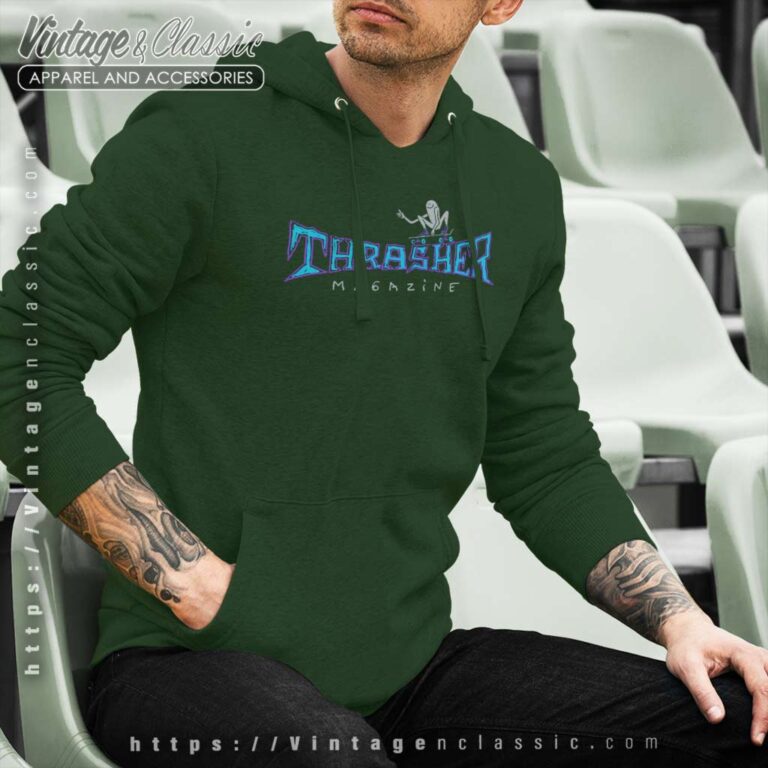 Thrasher Gonz Thumbs Up Dark Hoodie Thrasher Gonz Thumbs Up Dark Hoodie