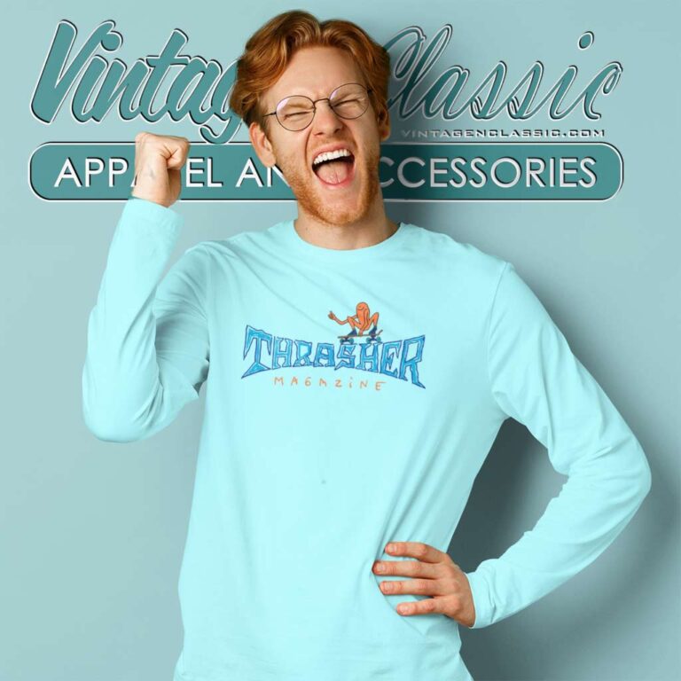 Thrasher Gonz Thumbs Up Long Sleeve Tee Thrasher Gonz Thumbs Up Long Sleeve Tee