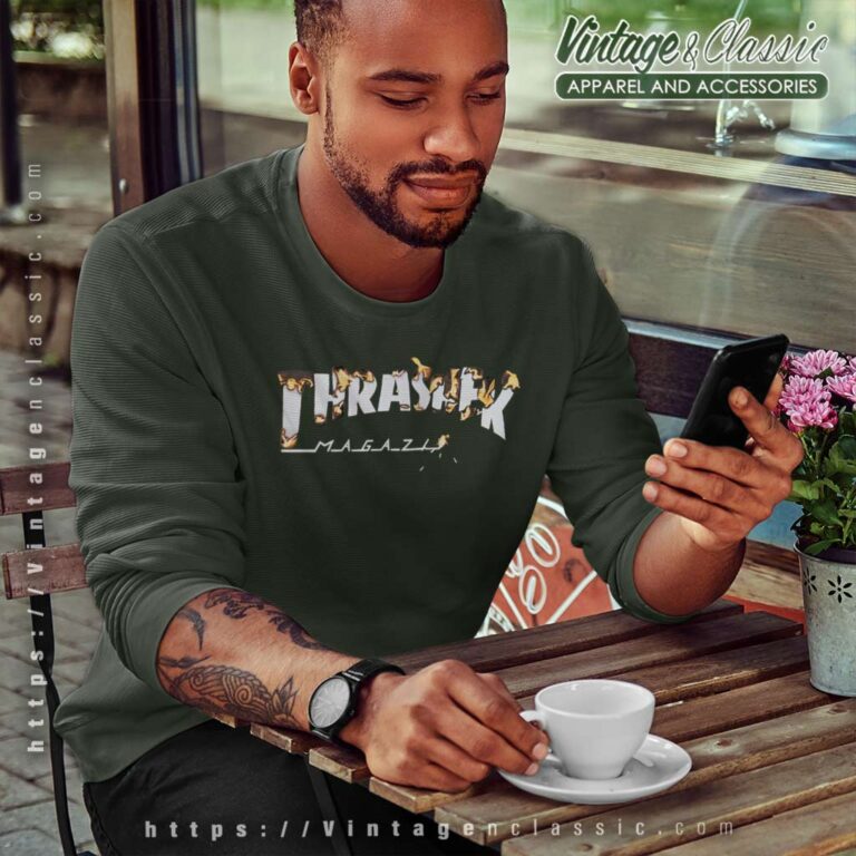 Thrasher Intro Burner Skate Sweatshirt Thrasher Intro Burner Skate Sweatshirt